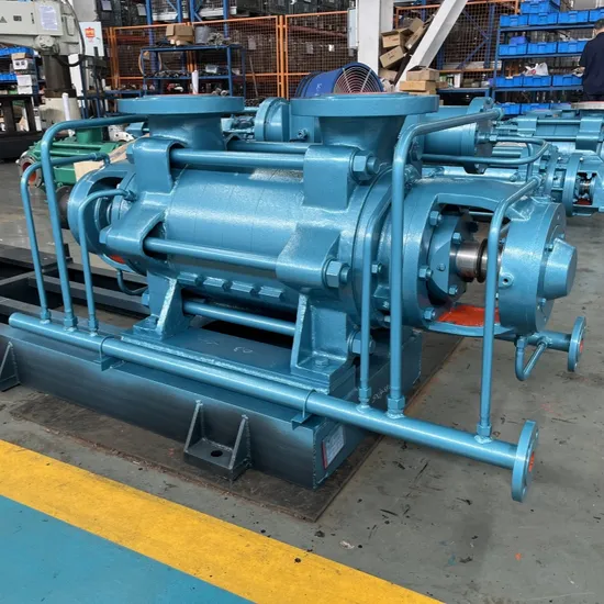 API610 Bb4 고온 고압 다단 원심 펌프 보일러 급수 펌프 배럴 이중 케이싱 수평 원심 다단 수중 펌프