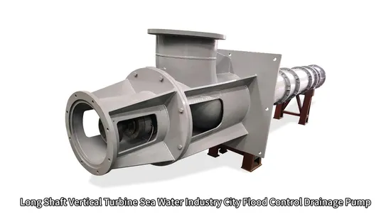 관개 프로젝트용 Vtp 수직 터빈 전기 16m 길이 샤프트 펌프